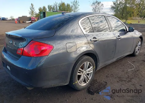 2013 Infiniti G37X z USA, uszkodzony, nr VIN JN1CV6AR3DM762495